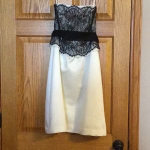 White House Black Market Strapless Dress